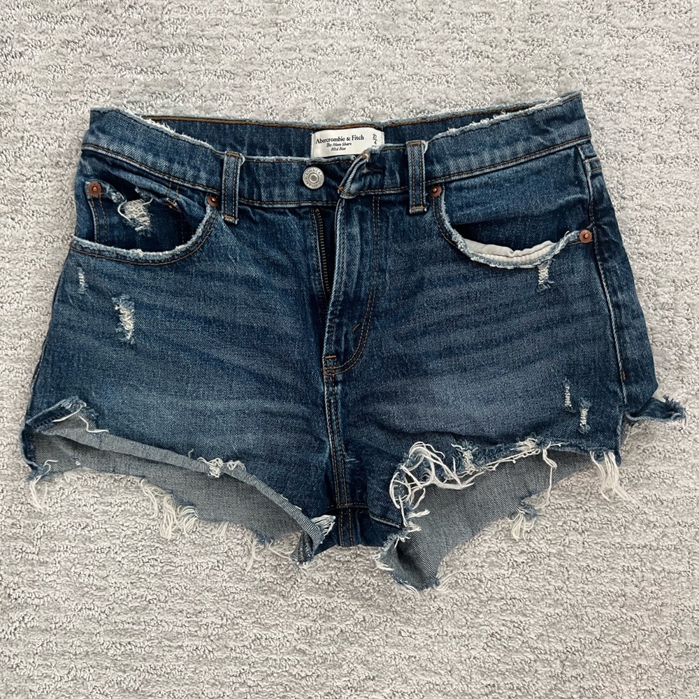Abercrombie and fitch denim shorts